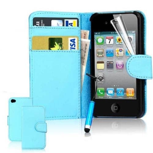 iPhone 4 / 4S Wallet Folio Case Cover